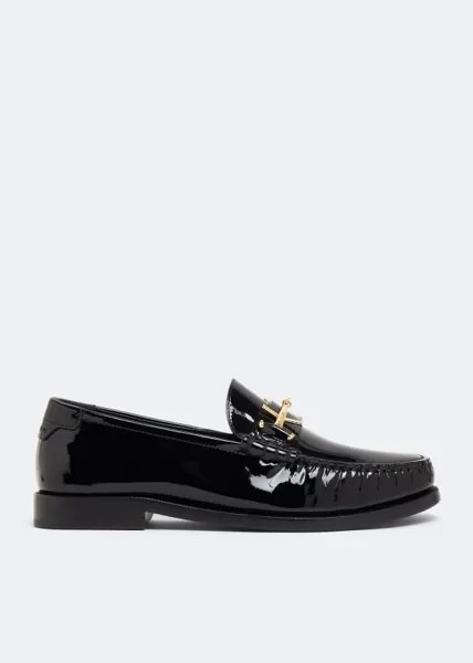 Лоферы SAINT LAURENT Le Penny loafers, черный