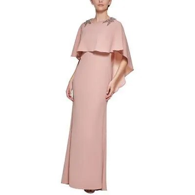 Женское розовое вечернее платье макси Vince Camuto розового цвета с аквалангом Petites 6P BHFO 6513