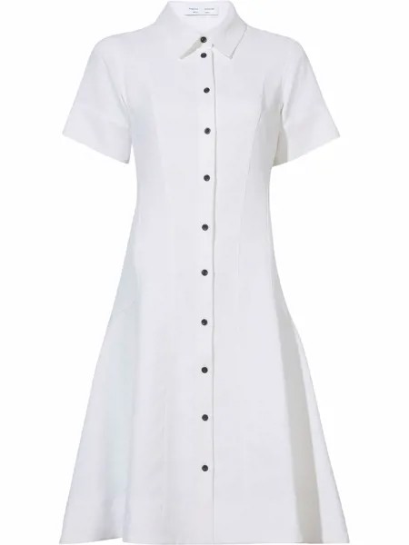 Proenza Schouler White Label Short Sleeve Shirt Dress
