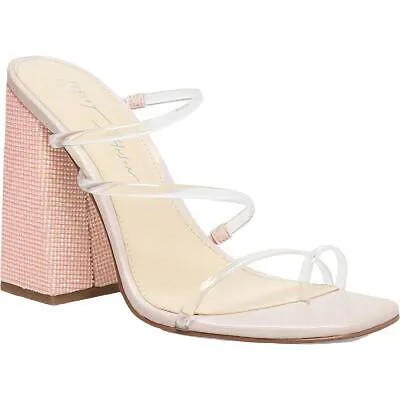Женские розовые модельные туфли на каблуке Ellen Betsey Johnson 5.5 Medium (B,M) BHFO 6944