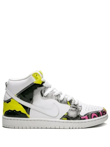 Nike кеды Dunk High PRM DLS SB, белый