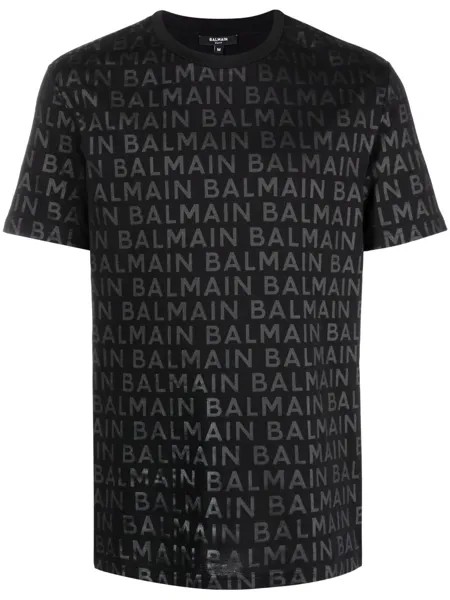 Balmain футболка с логотипом