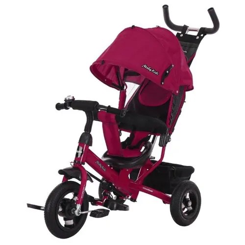Трехколесный велосипед Moby Kids Comfort 10x8 AIR вишня