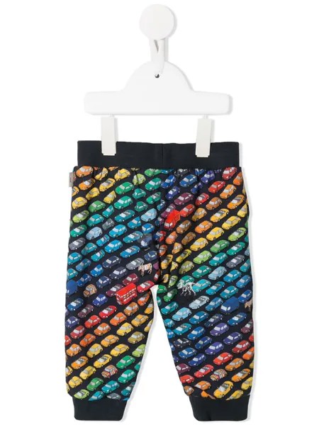 Paul Smith Junior спортивные брюки с принтом