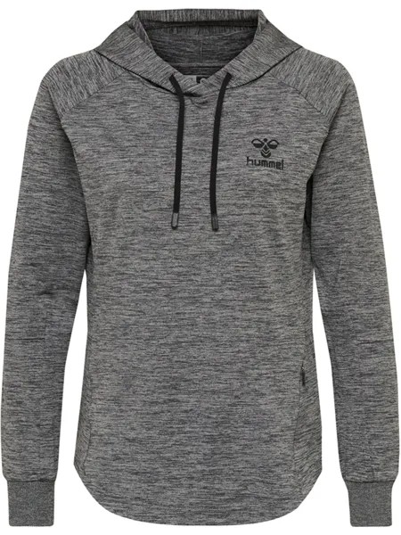 Толстовка Hummel Hoodie Hmlselby Hoodie, цвет DARK GREY MELANGE