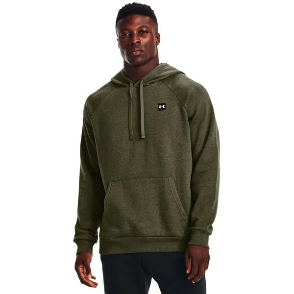 Худи Under Armour Rival Fleece, зеленый