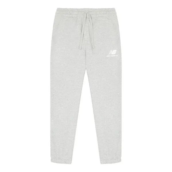 Штаны Essentials Stacked Logo спортивные штаны New Balance, серый