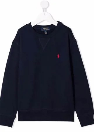 Ralph Lauren Kids толстовка с вышитым логотипом
