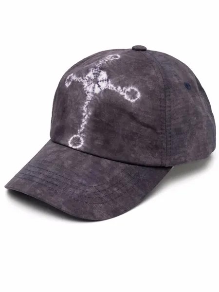 Acne Studios tie dye-detail baseball cap