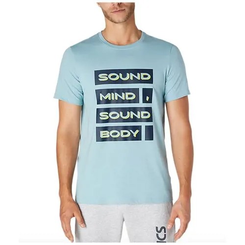 Футболка спортивная мужская ASICS 2031C153 403 SMSB GRAPHIC TEE III