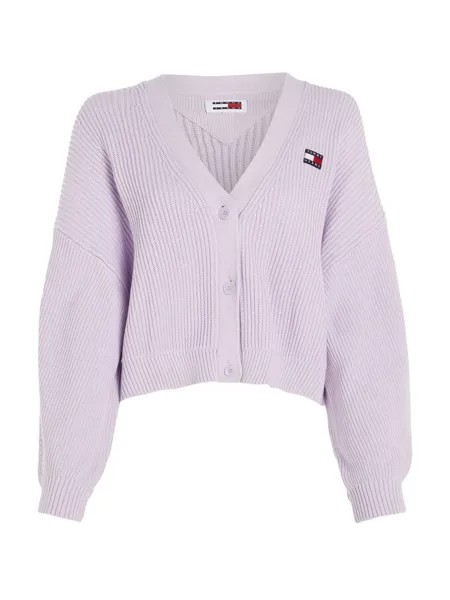 Кардиган незаменимой непринужденной посадки Tommy Jeans, фиолетовый