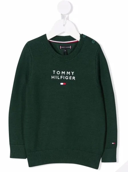 Tommy Hilfiger Junior толстовка с логотипом