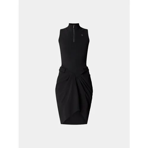 Платье Coperni Hybrid Tailored, размер 34, black