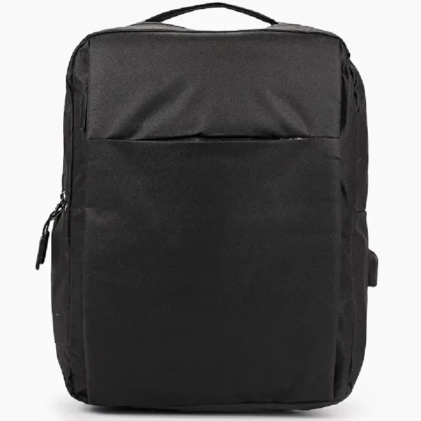 Рюкзак унисекс Rosedena back-46-60416 черный, 43х28х9 см