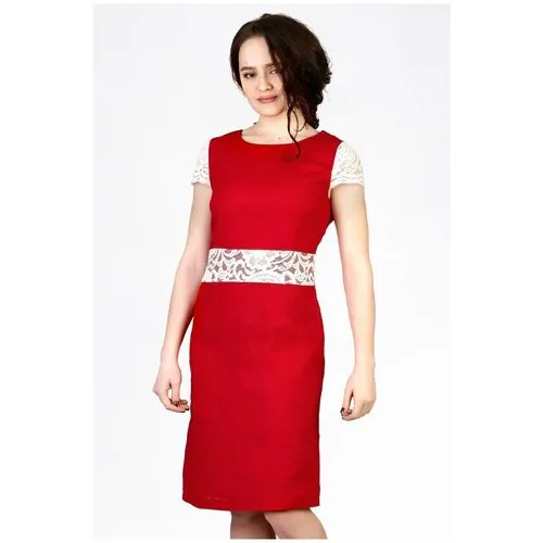 Платье Setty'S Collection, повседневное, макси, размер 46, красный