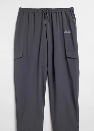 Серые спортивные штаны ellesse plus-Серый