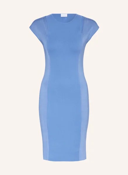 Трикотажное платье с вырезами Sportalm, синий