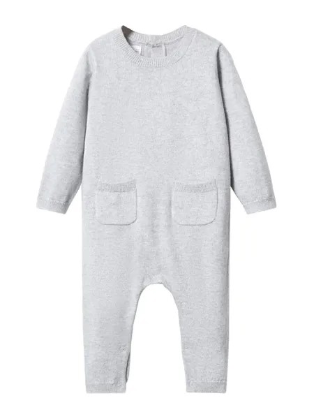 Комбинезон MANGO KIDS Alicia, светло-серый