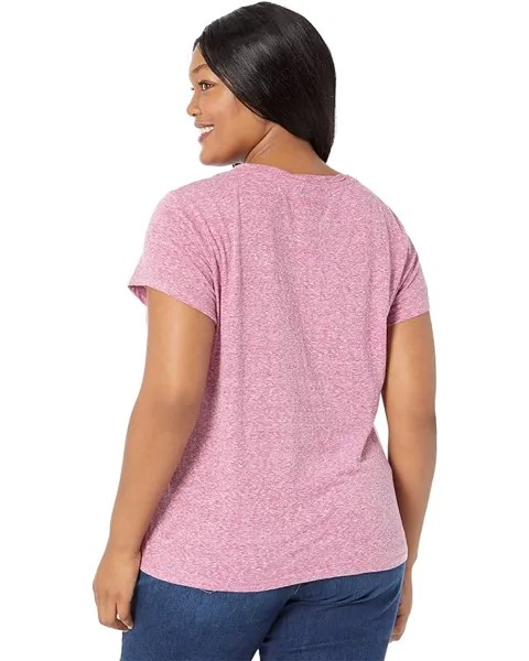 Рубашка U.S. POLO ASSN. Snow Yarn Tee Shirt, цвет Hillsdale Fuchsia