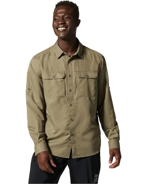 Рубашка Mountain Hardwear Big & Tall Canyon Long Sleeve, цвет Stone Green