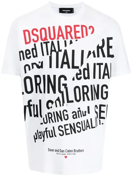 Dsquared2 футболка с логотипом