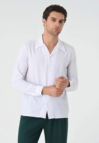 Рубашка LAPEL COLLAR LONG SLEEVE Antioch, цвет ecru