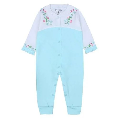 BONITO KIDS Комбинезон детский, цвет ментол, рост 68 см