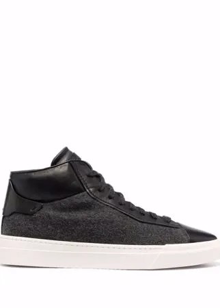 Santoni высокие кеды