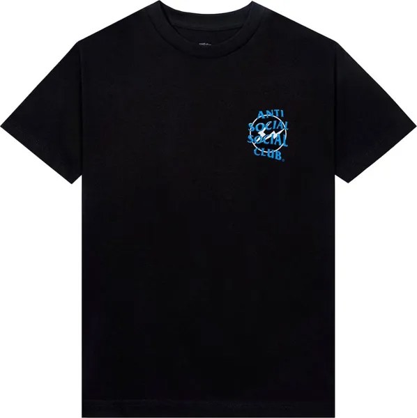 Футболка Anti Social Social Club x Fragment Precious Petals Tee 'Black/Blue', черный