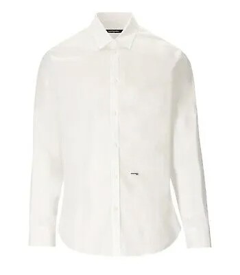 Dsquared2 Mini D2 Свободная белая футболка для мужчин