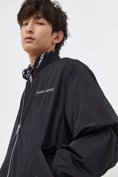 Куртка бомбер Tommy Jeans, черный