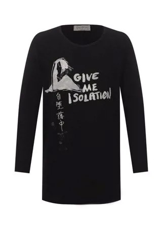 Хлопковый лонгслив Yohji Yamamoto