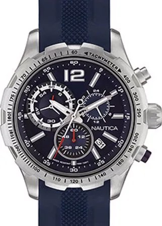 Швейцарские наручные  мужские часы Nautica NAP30LE01. Коллекция NST 30