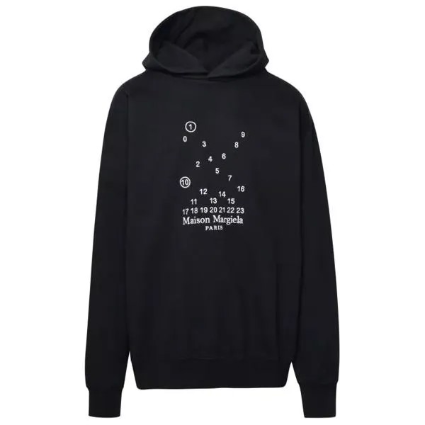Футболка logo sweatshirt Maison Margiela, черный