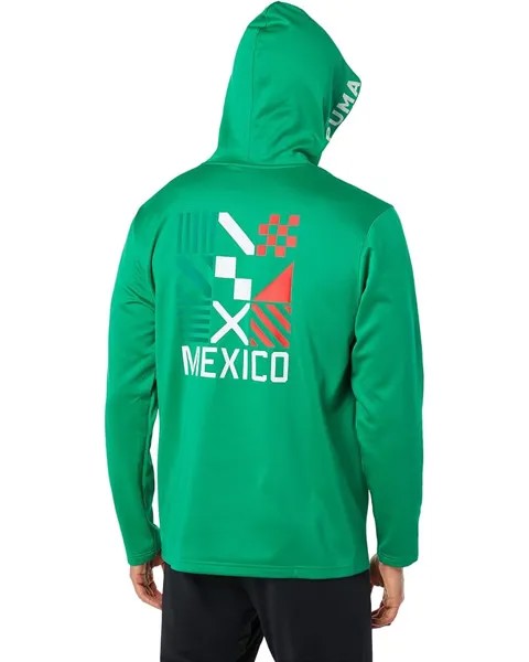Худи PUMA FTBL Core Fan Fleece Hoodie, цвет Pepper Green/Puma White