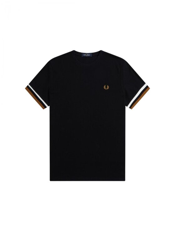 Футболка стандартного кроя Fred Perry, черный