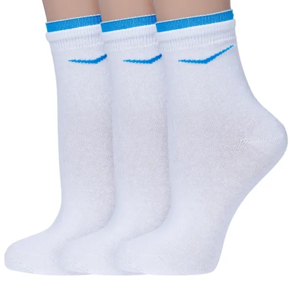 Комплект носков женских НАШЕ 3-4С63 белых 25