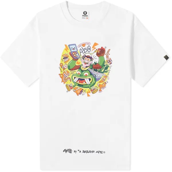 Футболка AAPE x Jumping Lomo Aldo Tee