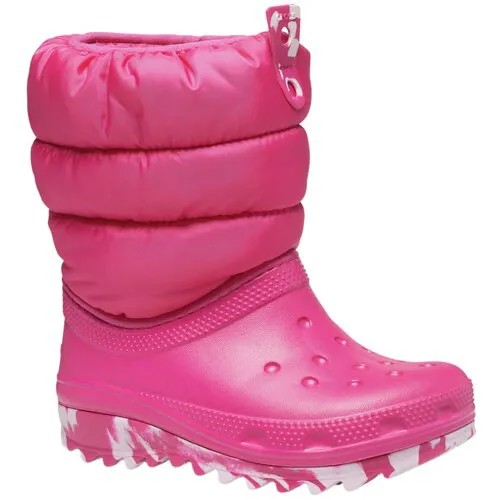 Сапоги Crocs, размер C5 (20-21EU), розовый