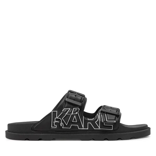 Сандалии KARL LAGERFELD KL70978 Black Rubber V00, черный