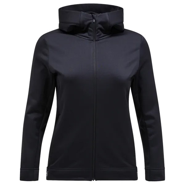 Флисовая жилетка Peak Performance Women's Rider Tech Zip Hood, черный