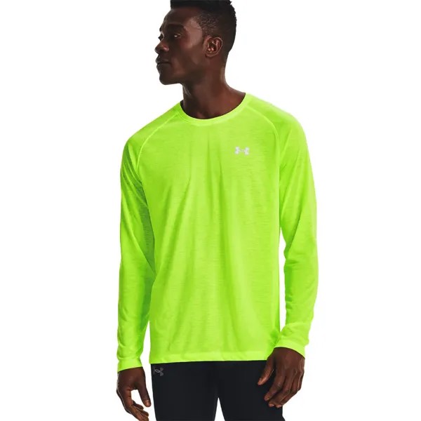 Спортивный топ Under Armour Streaker Long-Sleeve, зеленый