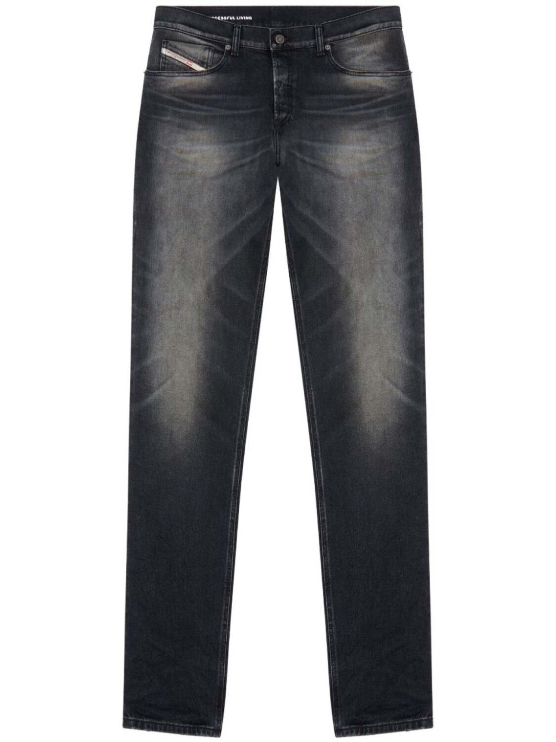 Diesel зауженные джинсы 2023 D-Finitive, черный