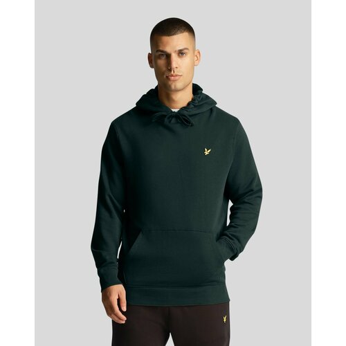 Худи Lyle & Scott Pullover Hoodie, размер XXL, зеленый