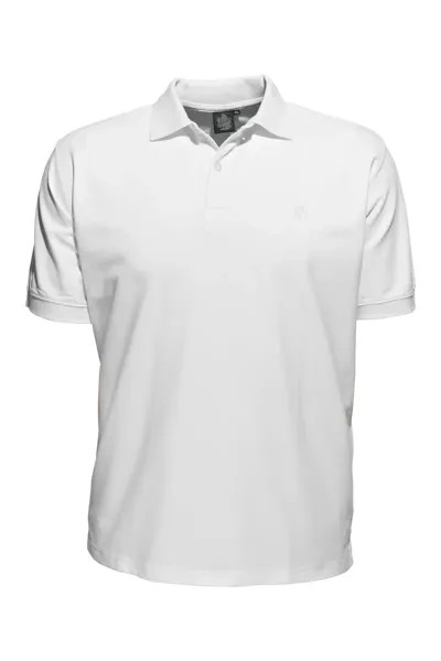 Рубашка-поло AHORN SPORTSWEAR классического дизайна, белый