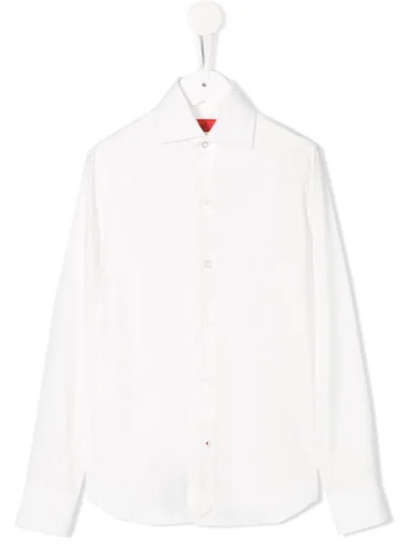Isaia Kids фактурная рубашка