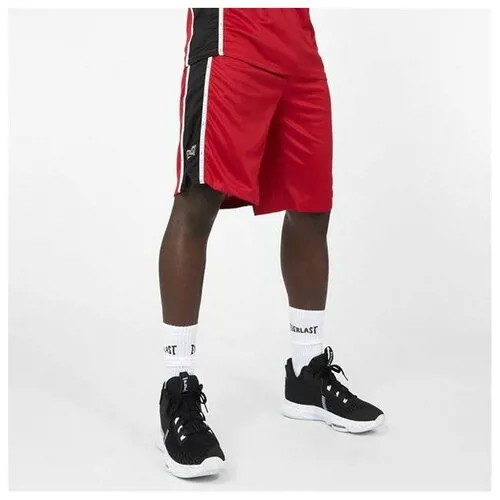 Шорты Everlast x Ovie Soko Premium Basketball Red White - Everlast - Красный - 46-S