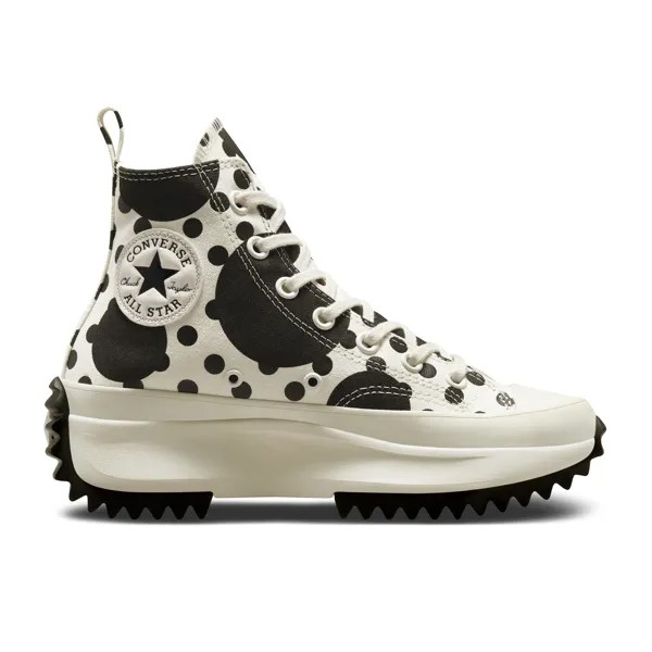 Converse Run Star Hike Platform Polka Dots