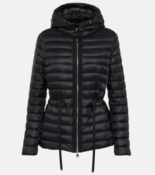 Стеганый пуховик raie Moncler, черный