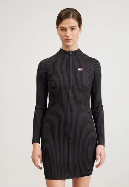 Платье из джерси ПЛАТЬЕ-СВИТЕР Calvin Klein Jeans, черный